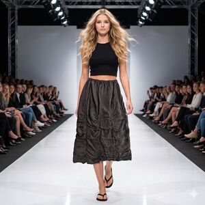 Elegant Black Women's Skirt